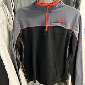 Like new addias pull over track jacket.